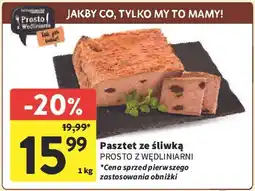 Intermarche Pasztet ze śliwką Prosto Z Wędliniarni oferta