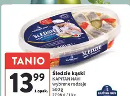 Śledzie kąski chłopskie Kapitan Navi