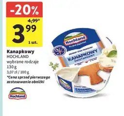 Intermarche Serek śmietankowy Hochland Kanapkowy oferta