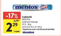 Intermarche Dropsy mint Mentos Classic oferta