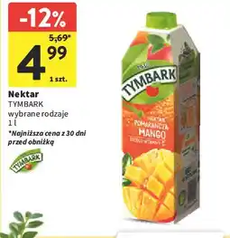 Intermarche Nektar pomarańcza z mango Tymbark oferta