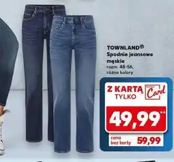 Kaufland Spodenki jeansowe męskie 48-56 Townland oferta