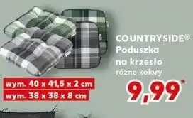 Kaufland Poduszka na krzesło ogrodowe 38 x 8 cm K-Classic Countryside oferta