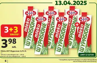 Auchan Mleko 3.2% Mlekovita Wypasione oferta