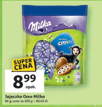 Auchan Cukierki rounds jajko Milka Oreo oferta