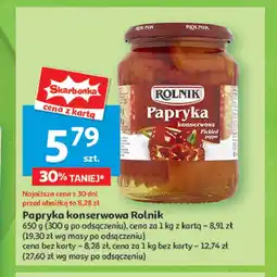 Auchan Papryka konserwowa Rolnik oferta