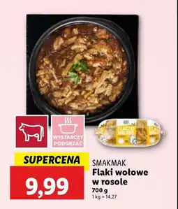 Lidl Flaki wołowe w rosole Smak mak oferta