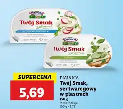 Lidl Serek śmietankowy z ziołami Piątnica twój smak oferta