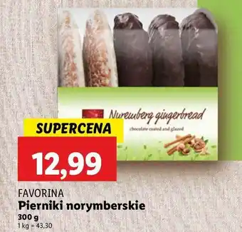 Lidl Pierniki norymberskie Favorina oferta