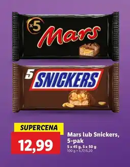 Lidl Baton Mars oferta