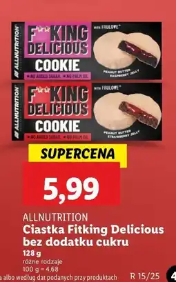 Lidl Ciastka malinowe FITKING DELICIOUS oferta