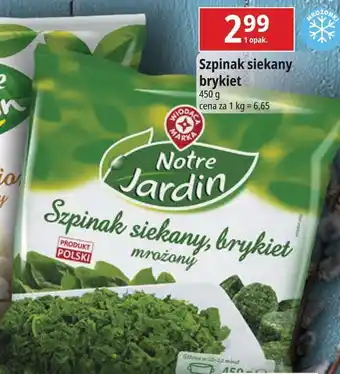 E.Leclerc Szpinak siekany Wiodąca marka notre jardin oferta