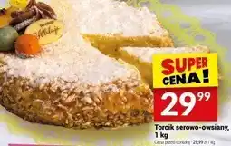 Twój Market Tort serowo-owsiany 1 kg Twój Market oferta