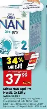 Twój Market Mleko NAN Opti Pro Nestle 2x325 g oferta