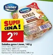 Twój Market Sałatka gyros Lisner 140 g oferta