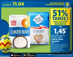 Lidl Cukier biały Polski oferta