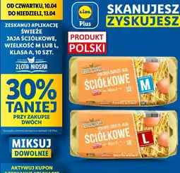 Lidl Jaja swieze kl. m Złota Nioska oferta