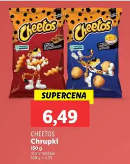 Lidl Chrupki zapiekanka z serem Cheetos oferta