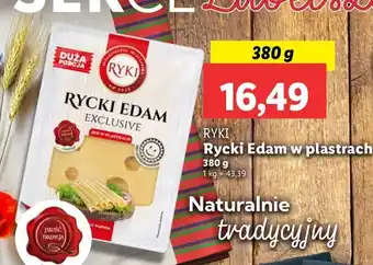 Lidl Ser rycki edam exclusive Ryki oferta