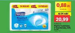 Lidl Papier toaletowy komfort greek edition Floralys oferta