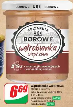 Dino Wątrobianka wieprzowa Spiżarnia Borowe oferta