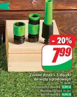 Dino Zestaw dysza + 3 złączki oferta