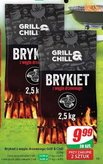 Dino Brykiet z węgla drzewnego Grill & Chill oferta