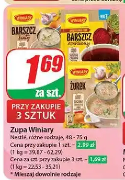 Dino Barszcz czerwony Winiary Ekspresowa Zupa oferta