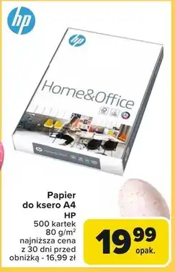 Carrefour Papier ksero HP oferta