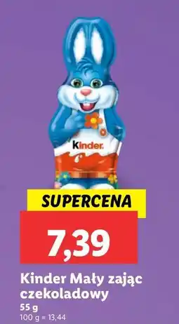 Lidl Zając wielkanocny Kinder oferta