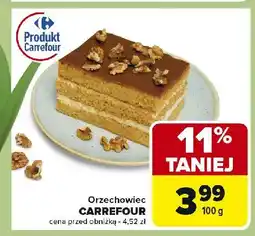 Carrefour Market Ciasto orzechowiec Carrefour oferta