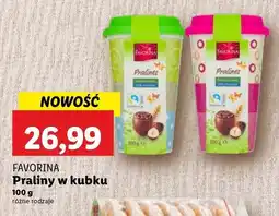 Lidl Praliny w kubku deserowe Favorina oferta