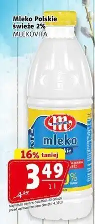 Prim Market Mleko Polskie świeże 2% 1l Mlekovita oferta