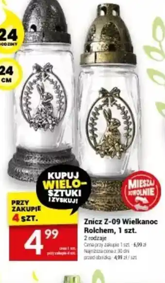 Twój Market Znicz Z-09 Wielkanocny Rolchem oferta