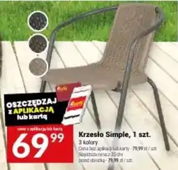 Twój Market Krzesło Simple oferta