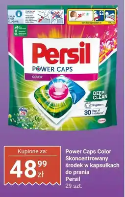Biedronka Power Caps Color Skoncentrowany środek w kapsułkach do prania Persil oferta