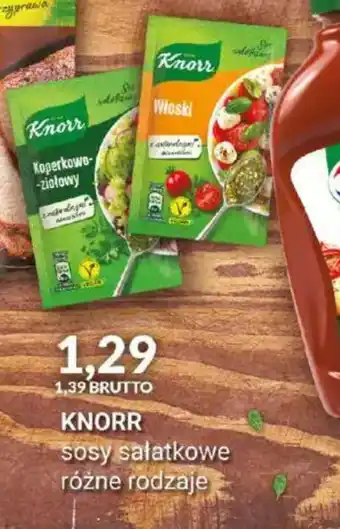 Eurocash Dystrybucja Knorr sosy sałatkowe oferta