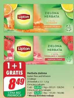 Dino Herbata citrus Lipton Green Tea oferta