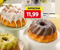 Lidl Babka z białą czekoladą oferta