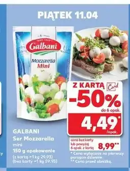 Kaufland Ser mozzarella mini Galbani oferta