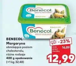 Kaufland Margaryna Benecol classic Benecol raisio oferta