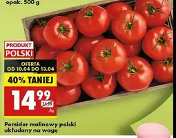 Biedronka Pomidory malinowe polska oferta