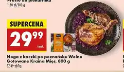 Noga z kaczki po poznańsku Kraina mięs