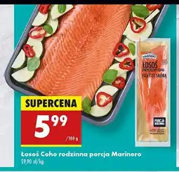 Biedronka Łosoś coho Marinero oferta