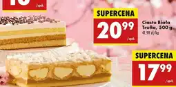 Biedronka Ciasto biała trufla oferta