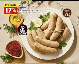 Biedronka Kiełbasa biała surowa oferta