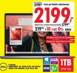 Media Expert Laptop Dell oferta
