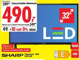 Media Expert Telewizor Sharp oferta