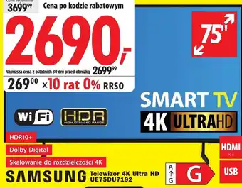 Media Expert Telewizor Samsung oferta