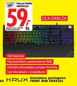 Media Expert Klawiatura gamingowa KRUX oferta